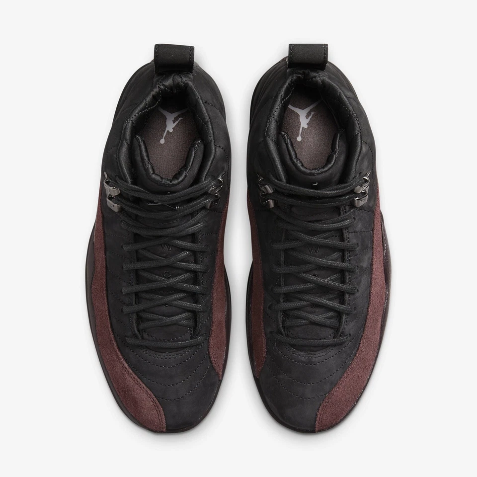 Wmns Air Jordan x A Ma Maniére 12 Retro SP “Black/Burgundy Crush” Size 5.5W/4M ✅ - Image 4 of 4