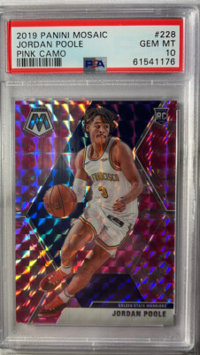 その他 2019 Jordan Poole Rookie Patch 14/25 JORDAN POOLE ROOKIE CARD GOLDEN STATE WARRIORS 2019-20