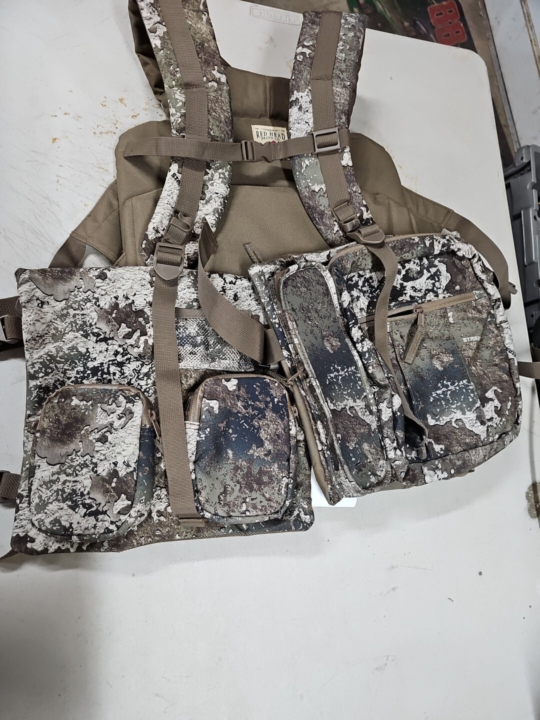 Strata Turkey Lounger Red head Vest Pack New Truetimber Camo eBay