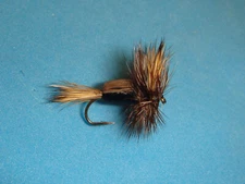 FLY FISHING FLIES - Traditional Black HUMPY size #14 (6 pcs.)
