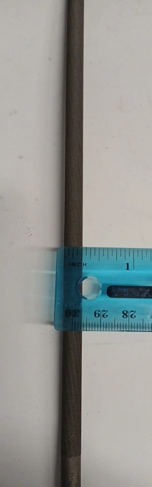 Simonds 71-399500 8"x5/16" Round File Single-Cut Smooth - Image 2 of 2