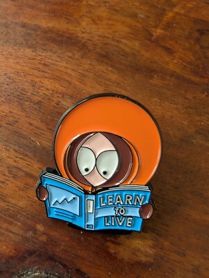 Kenny From South Park Reading A Book Emaille Pin Anstecker, süß, lustig, Geschenkidee 