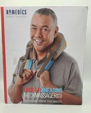 Homedics Shiatsu Neck Massager with Heat Integrated Onand - NMS-230D-THP