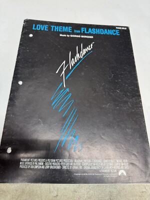 Love Theme from Flashdance Music by Giorgio Moroder 1983 Piano Solo Sheet Music