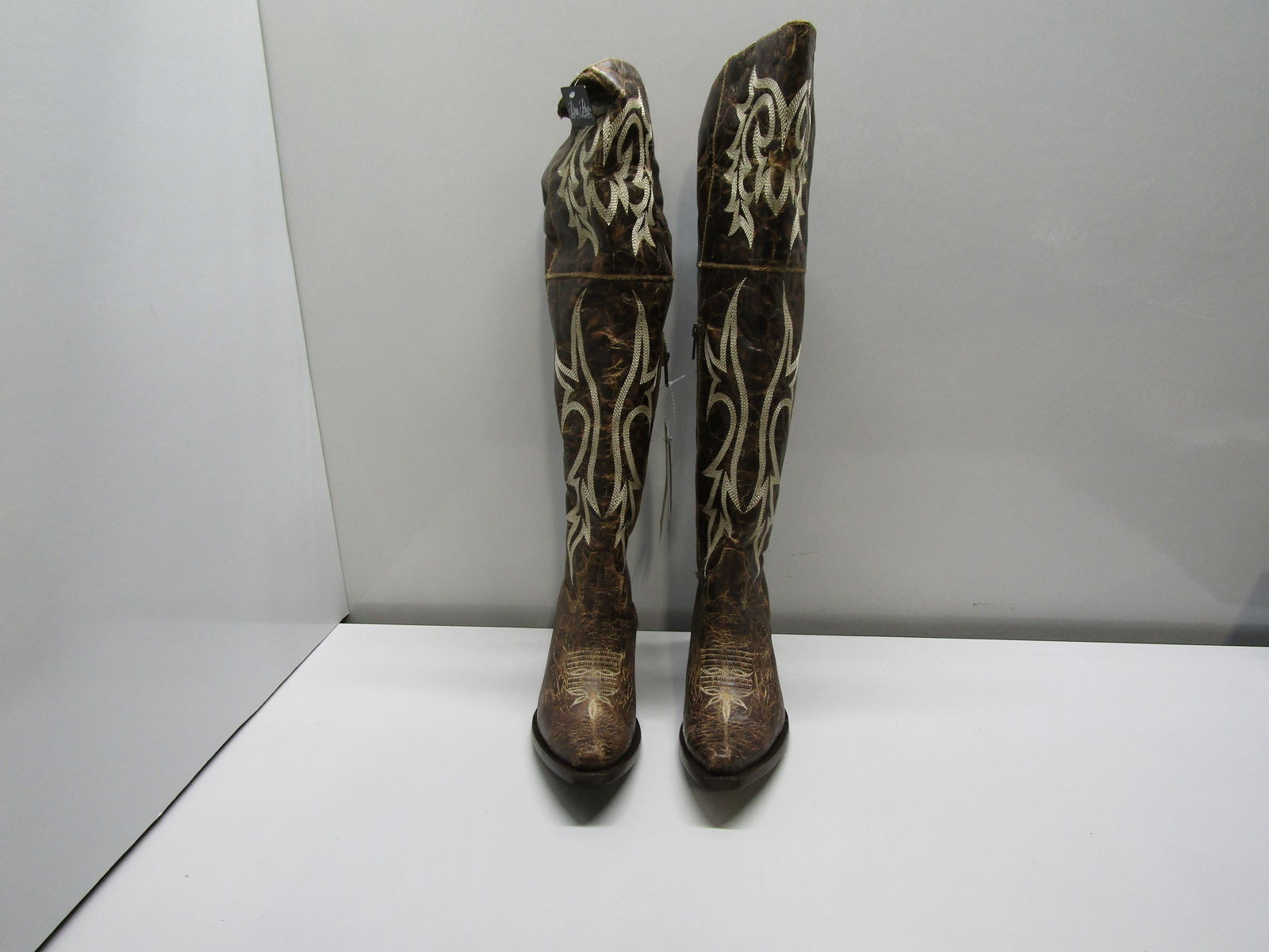 Dan Post Women's US 8 M Jilted Over The Knee Western Boots Brown DP3709