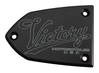 Bremszylinder-Deckel - Vic-Logo - schwarz   Victory Cross Country / Cross Roads