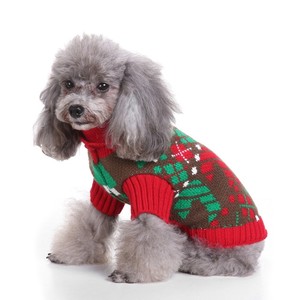 Vestiti Di Natale Per Cani.Abito Di Cane Invernale Maglione Di Natale Vestito Accessori Per Animali Ebay