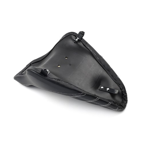 Front Driver Butt Bucket Solo Seat For Harley Softail Fat Boy FLST 2000-2007 - Picture 11 of 14