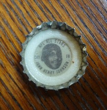 1965 TAB Coke JOHN HENRY JOHNSON Pittsburgh Steelers All-Stars Bottle Cap C49