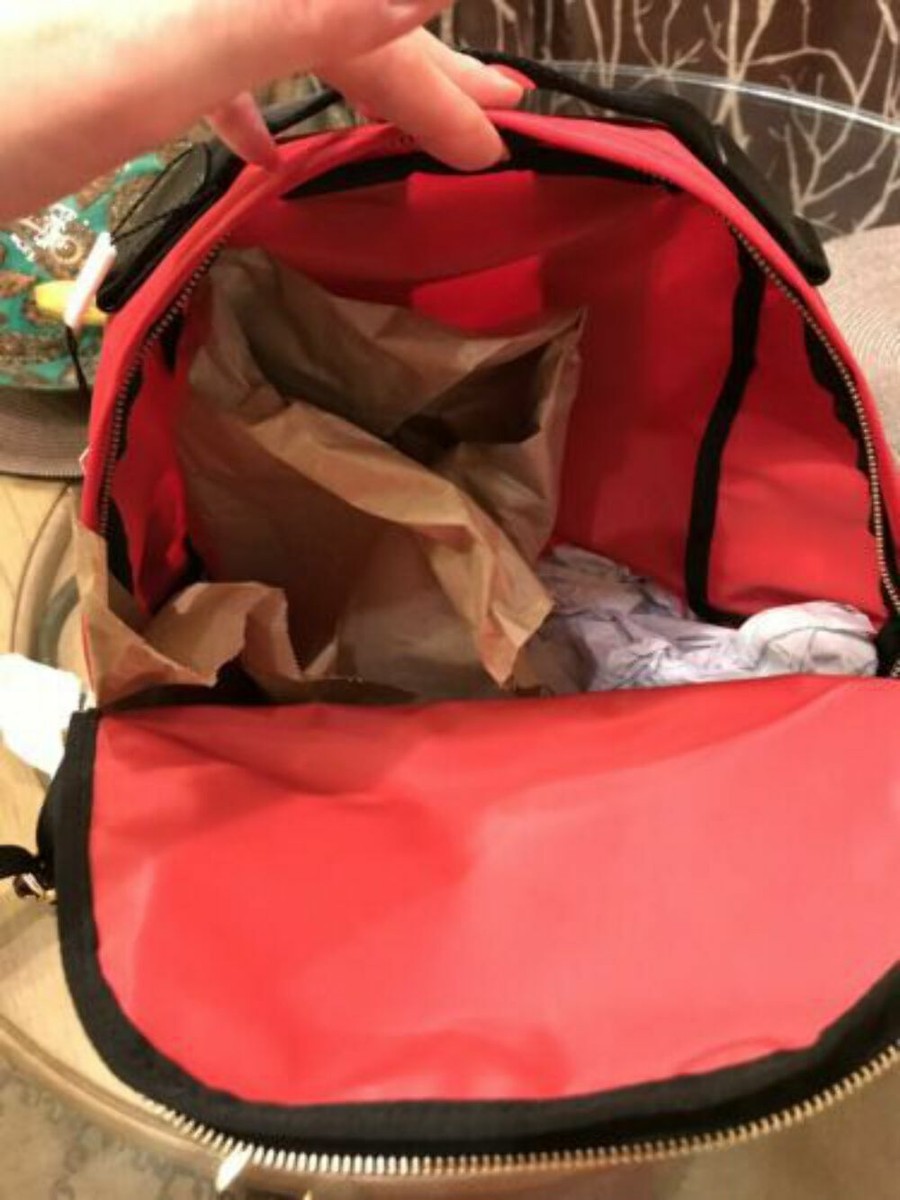 Stylish!***New Marc Jacobs Red nylon Backpack In Red With  display picture 2