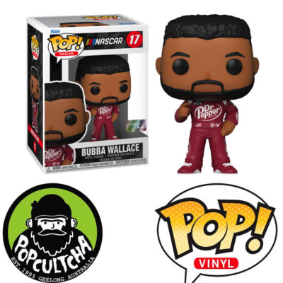 NASCAR - Bubba Wallace Dr. Pepper Pop! Vinyl Figure ''New''