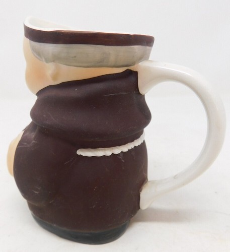 Goebel Friar Tuck Creamer Paper Name Label W. Germany 1960s Full Bee Mark Hummel - Picture 6 of 21