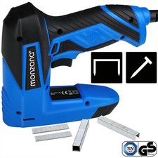 Elektrotacker Kombitacker Tacker Klammergerät Klammern & Nägel Nagler Monzana 