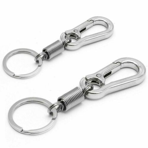 9.5cm ~ 10.5cm small large KEYRING CARABINER Belt Handbag SNAP HOOK Chain Clips - Picture 1 of 4