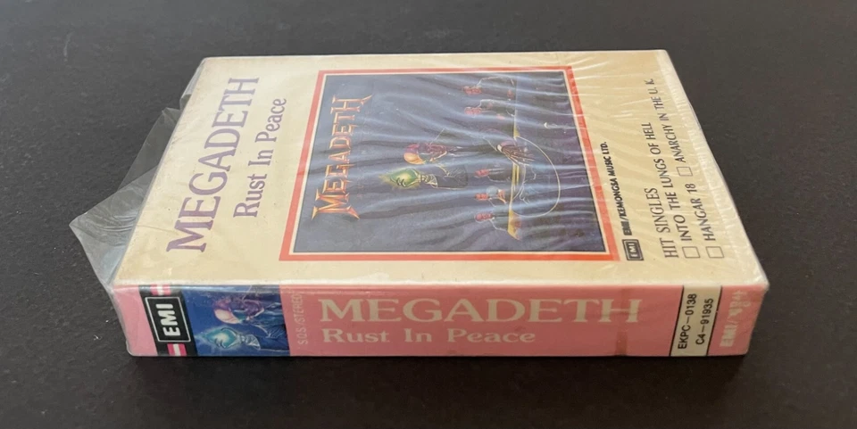 MEGADETH-RUST IN PEACE 1991 KOREA ORIGINAL PRESS CASSETTES FACTROY SEALED - Image 3 of 4