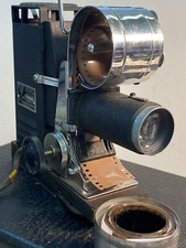 Vintage 54 SVE Picturol Film Projector Model E.A.Q  2 Colorful Filmstrips Rare