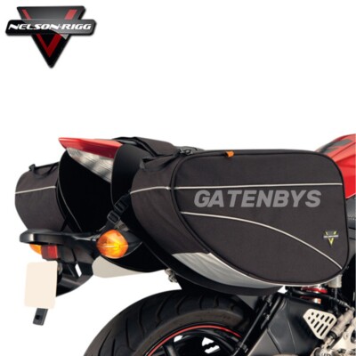 Neu NELSON-RIGG Motorrad Satteltaschen PAAR Sports Tourer 40 Liter Gepäck CL-905