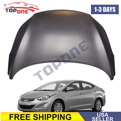#ad Primed Steel Hood For 11 16 Hyundai Elantra Sedan 13 14 Elantra Coupe HY1230150 $267.66