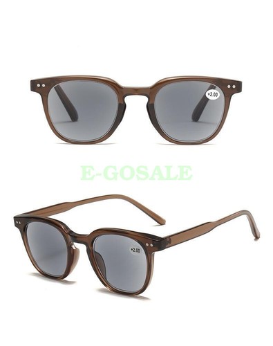 HOT Herren Damen Vergrößerungsbrille Sonnenbrille getönte Mode Lesebrille - Bild 12 von 22