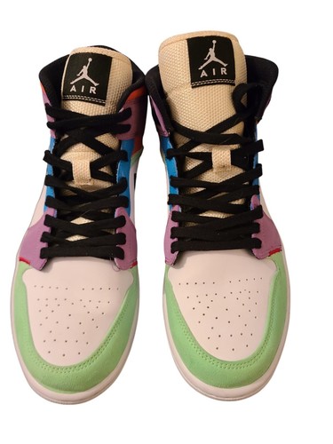 Jordan 1 Mid SE 'Multi-Color' (Size 10.5M / 12W) *VNDS/OG All* CW1140-100 - Picture 3 of 13