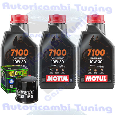 Set Service Öl Motul 7100 10W30 Für Arctic Cat � Atv 400 1998>2003
