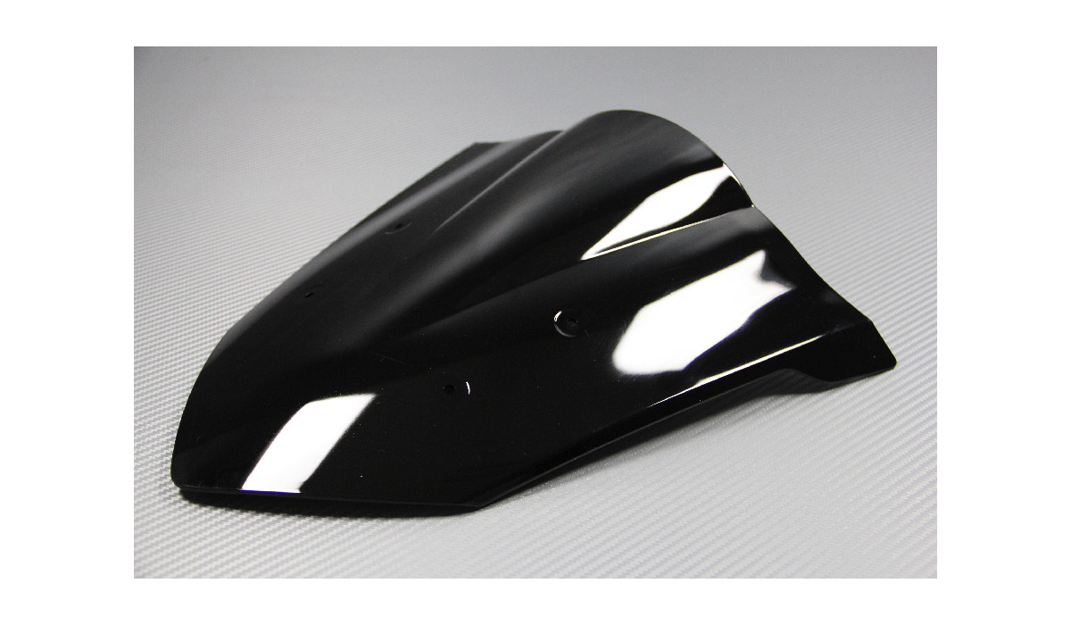 Bulle sport HONDA CBR 650 F finition noire mate aérodynamique premium