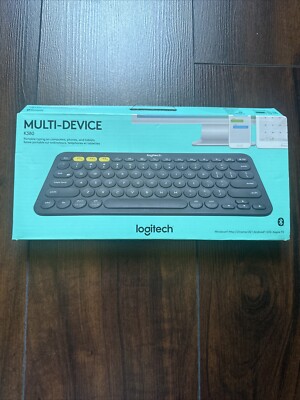 Logitech K380 Multi-Device Keyboard Bluetooth - Grey