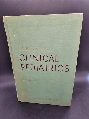 Survey of Clinical Pediatrics Book 5th Edition Slobody Wasserman Hardcover 1968