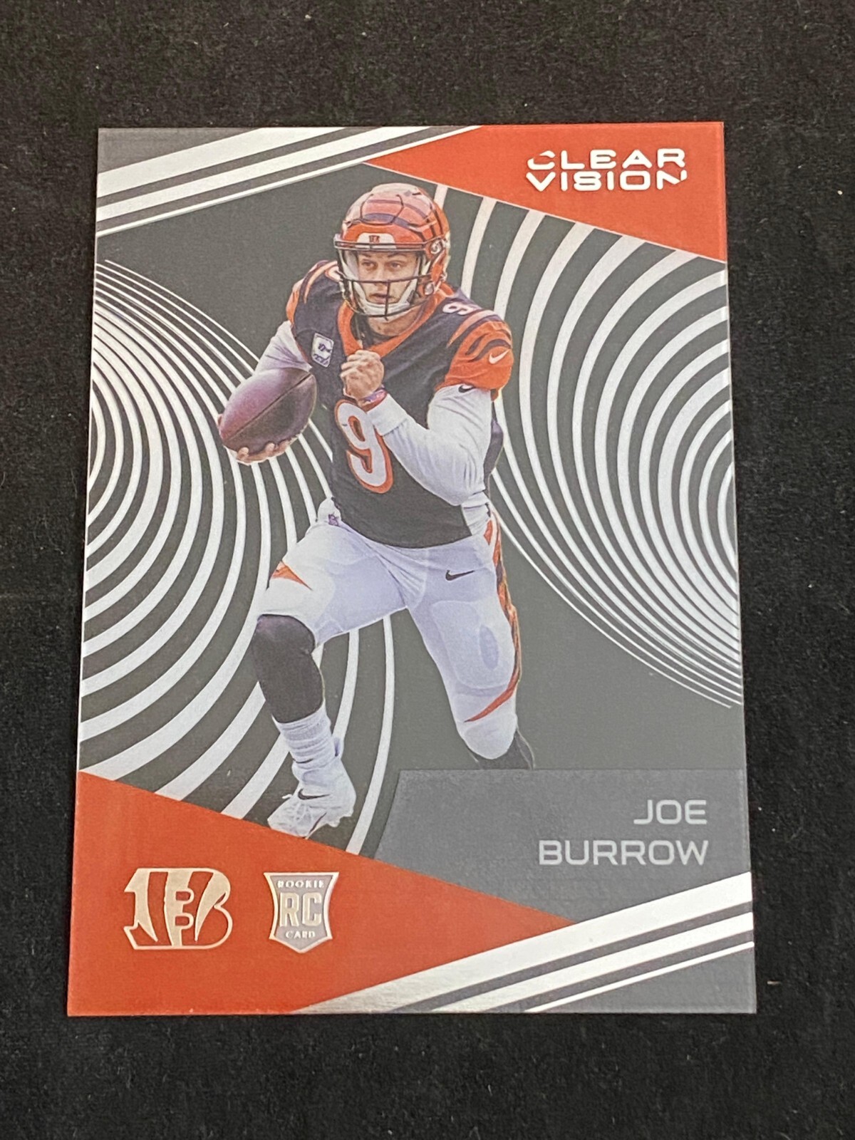 2020 Panini Chronicles - Clear Vision Rookies #CV-1 Joe Burrow (RC)