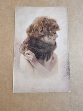Postcard. Glamour. Woman. Henri Manuel. Artist Drawn. Vintage. c1910's 
