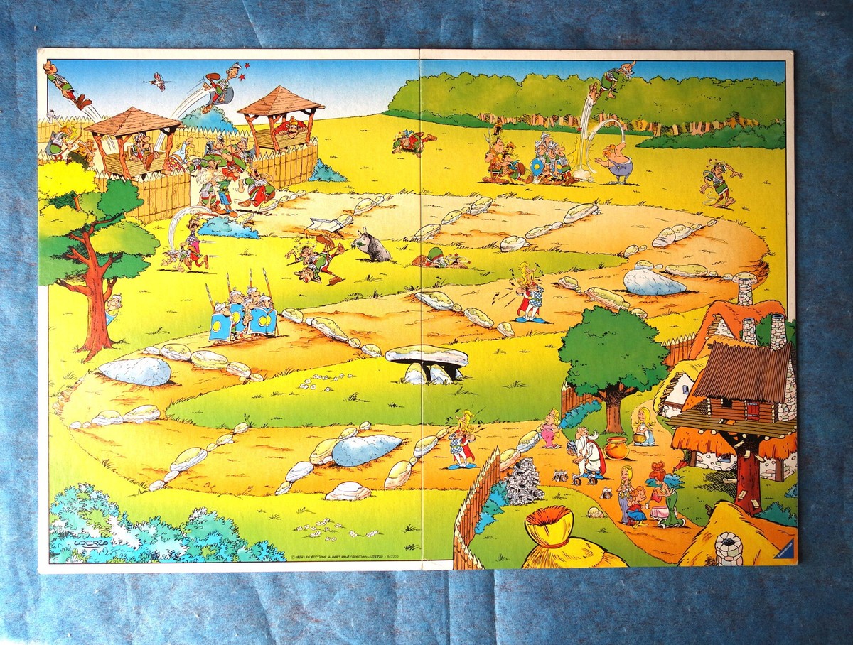 Jeu De Société Vintage Ravensburger – Astérix Et Les Romains (1990), Complet, Occasion