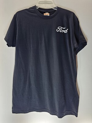 Gildan Unisex T-shirt Heavy Cotton Medium Black Ford 'Freedom Lives Here'