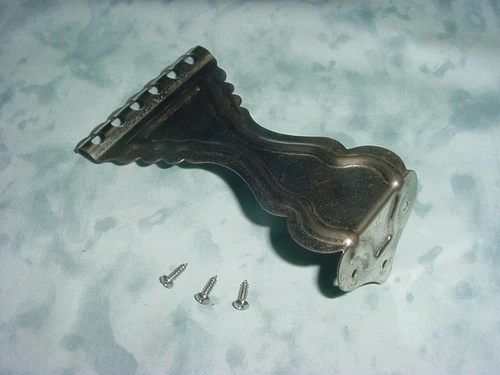 Vintage 30s-50s HOURGLASS TRAPEZE Guitar Tailpiece-Harmony Kay Regal Stella Natl