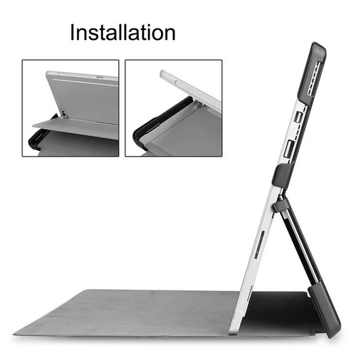 Case for Microsoft Surface Pro 7+/7/6/5/4/3, 12.3-inch Business Stand Cover - Picture 9 of 20