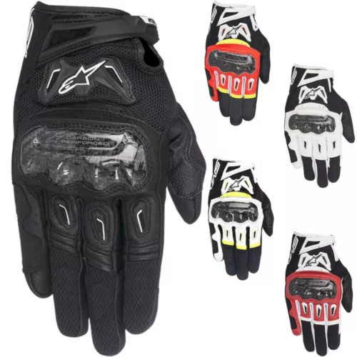 Alpinestars SMX-2 Air Carbon V2 Leather Street Motorcycle Men Gloves