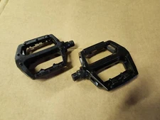 SE Racing Wellgo Big Ripper Black 9/16" Platform Pedals