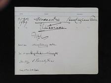 Queen Alexandra Maud of Norway Princess Victoria Albert Signed Royal Document UK