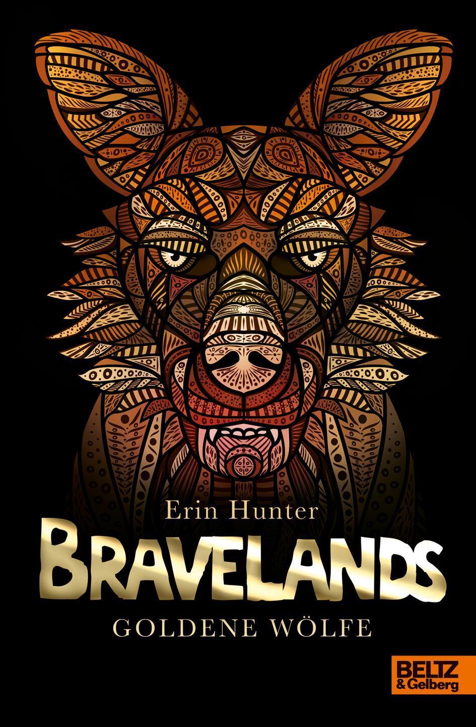 Thumbnail - Bravelands - Godene Wölfe Erin Hunter Buch 317 S. Deutsch 2020