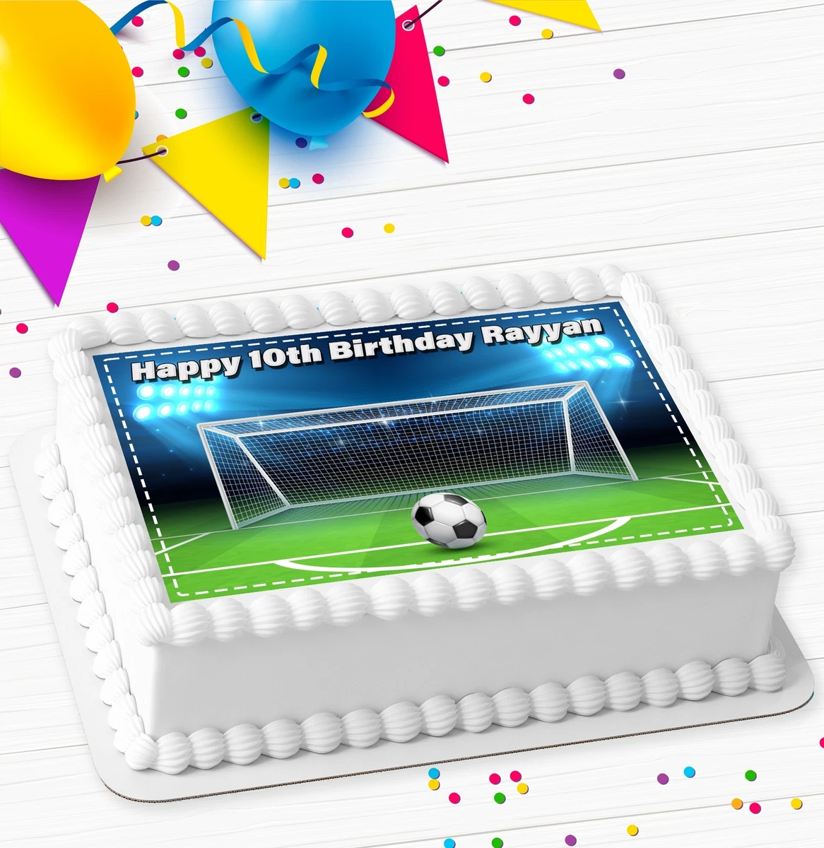 Top more than 141 football cake toppers tesco super hot in.eteachers