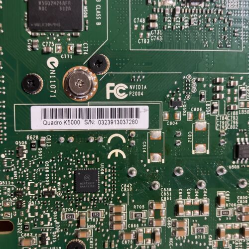 Dell NVIDIA Quadro K5000 PCIe 2.0 x16 4GB GDDR5 Graphics Card RCFKT - Picture 4 of 4