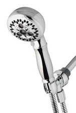 Waterpik Chrome 7 settings Showerhead