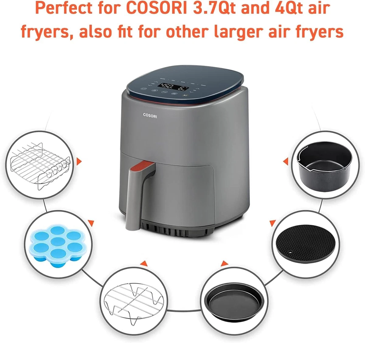 Largest cosori sales air fryer