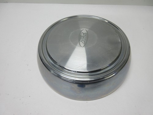 1992-2010 Ford Van/Truck E250 E350 Dog Dish Wheel Center Cap Chrome 12" - Picture 4 of 5
