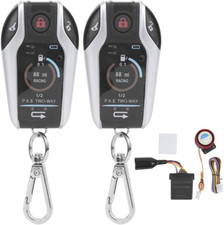 12V 2 Way Motorcycle Security Alarm System with Remote Control, Anti-Theft Secur