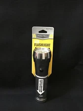 Road-Tech LED Flashlight #07604, 40 Lumens, 3 AAA Batteries Included, Aluminum