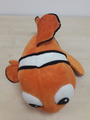 Disneyland Paris Finding NEMO Plüschtier 16 Zoll Clown Fisch Orange Stofftier Original