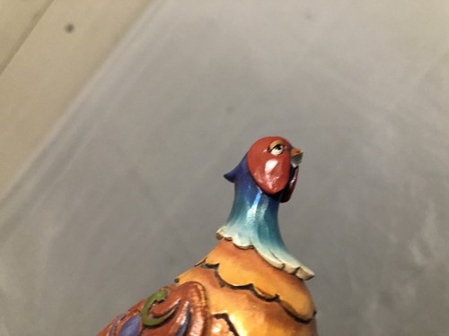 Figura 2010 Jim Shore Heartwood Creek Pleasant Pheasant Bird *Dañado* - Imagen 5 de 6