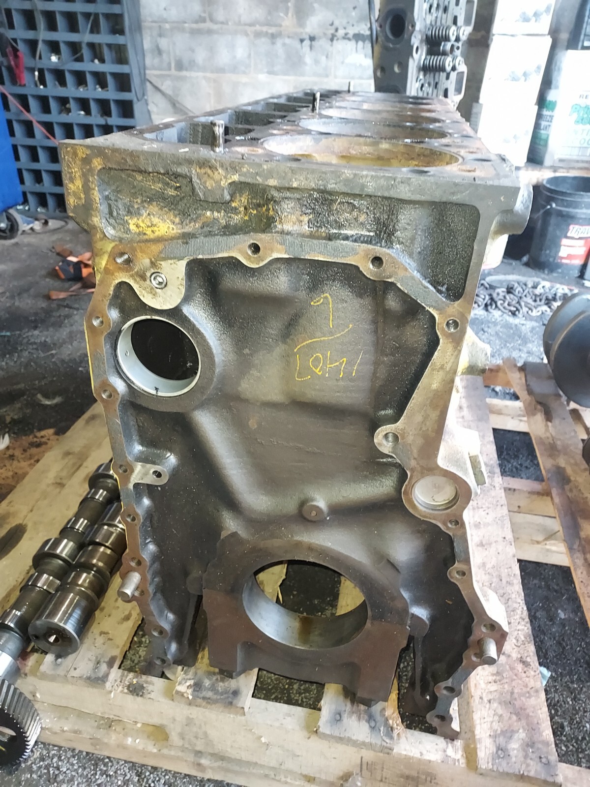 Cat 3406B Engine Block Diesel Cast 8N9265 eBay