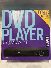 Proscan Elite 1080p up-conversion DVD Player 6ft.HDMI Cable BLK Shipped From USA