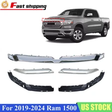 For 2019-2024 Dodge Ram 1500 Front Upper Chrome Grille Molding Trim 6BT13SZ0AJ